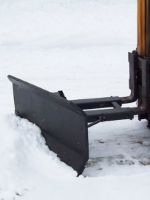 Obrazek Pług śnieżny do wózka widłowrego, szerokość 1500mm